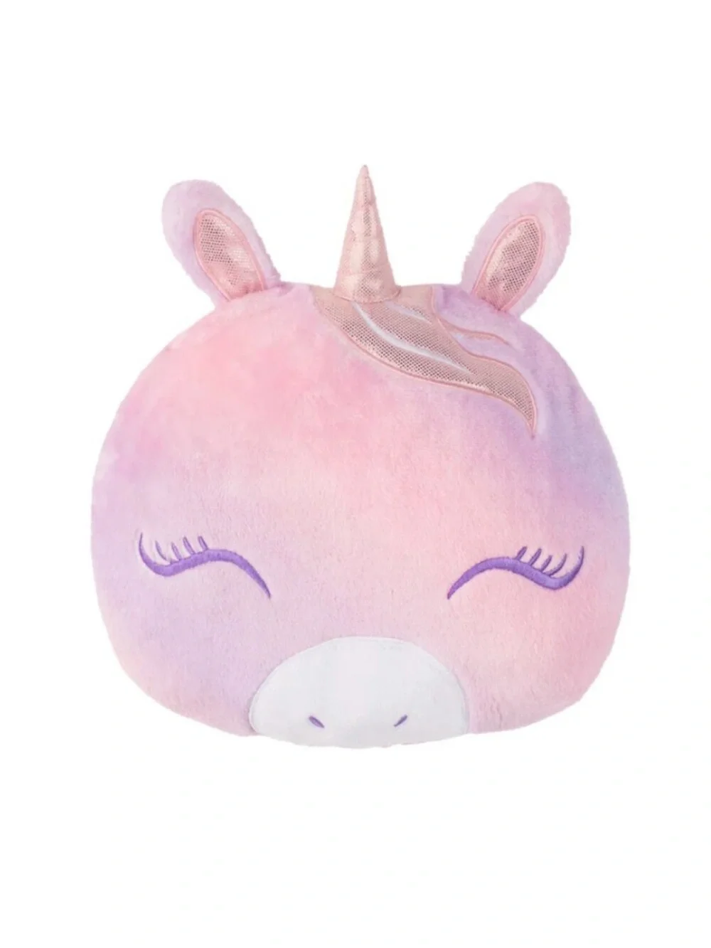Kids Plush Tie-Dye Hooded Poncho - Pink & Lavender